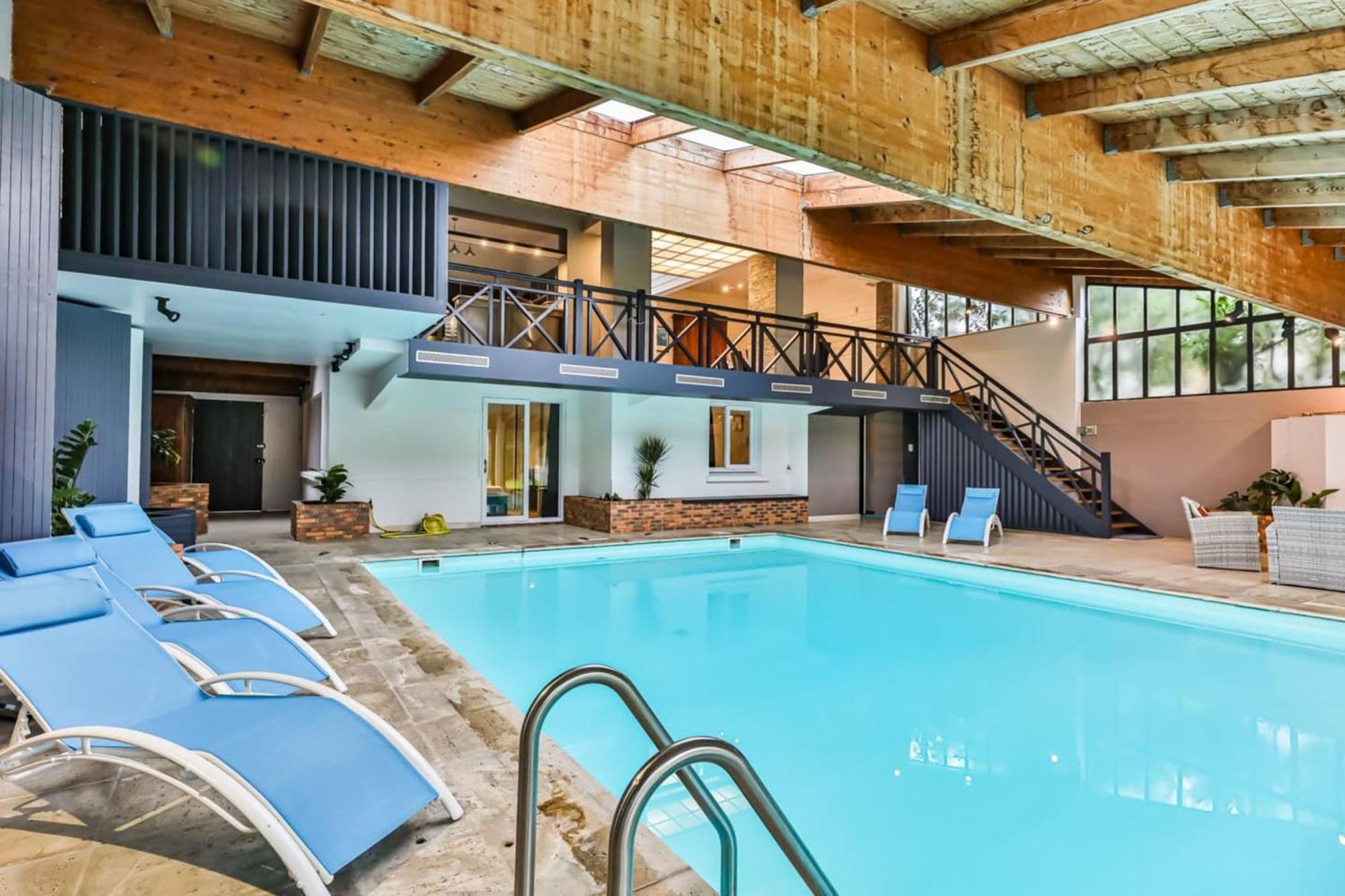 L'Atypique - Piscine Interieure - Wifi Villa ชาลองส์ ภายนอก รูปภาพ